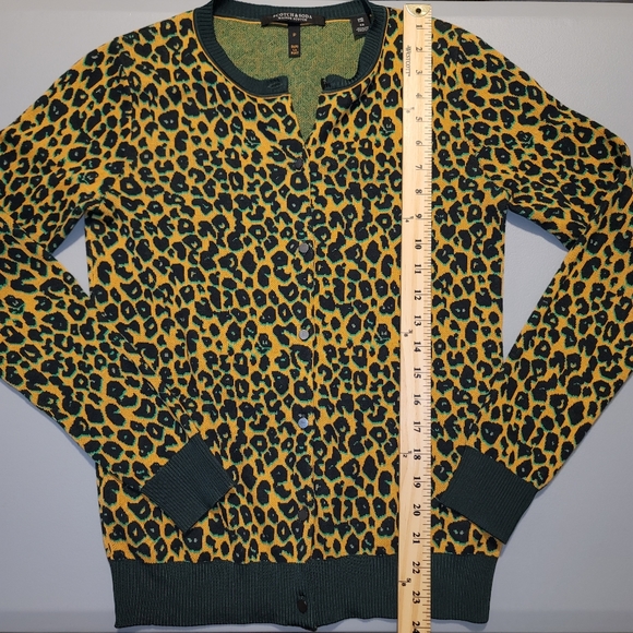 Scotch and Soda Leopard Print Cardigan - Picture 8 of 9
